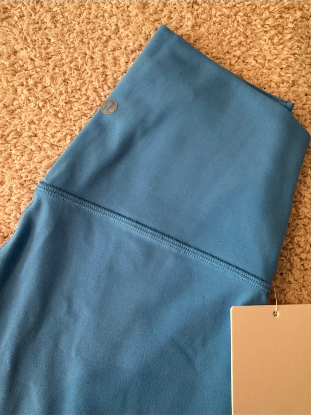 NWT lululemon Align HR no line Blue Leggings Size 6